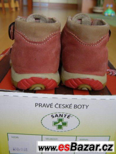Kožené sandálky SANTÉ - vel. 20 Kožené sandálky SANTÉ - vel. 20
