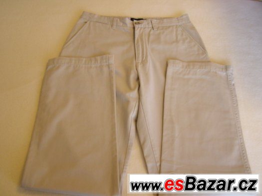 Pánské světlé kalhoty jako NOVÉ vel. 42