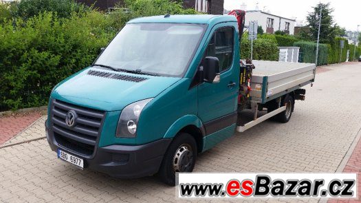 VW CRAFTER 2.5 TDi s hydraulickou rukou FASSI, rok 2008