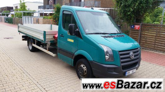 VW CRAFTER 2.5 TDi s hydraulickou rukou FASSI, rok 2008