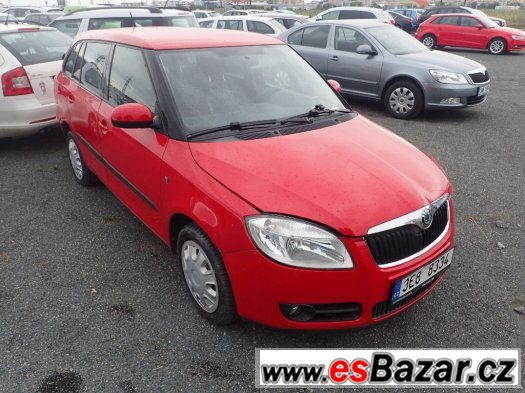 Škoda Fabia 1.2 HTP combi - rok 12/2009 - porucha motoru