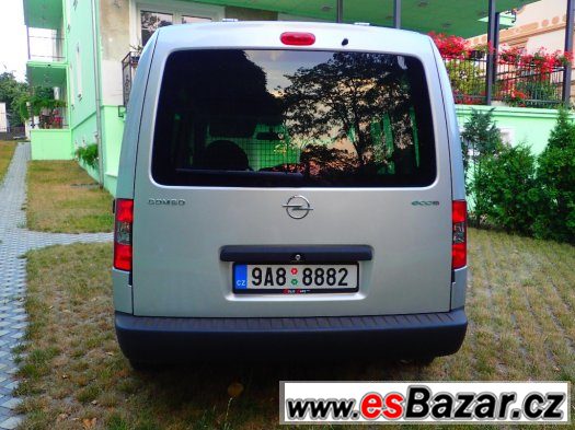 OPEL COMBO 1.6i 16V EKOTEC + CNG ( plyn ) najeto 11 tis km