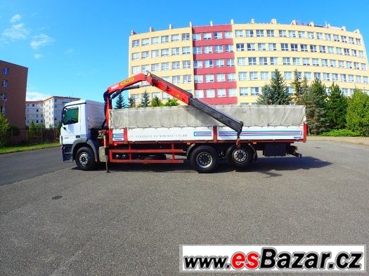 Mercedes-Benz Actros 2532L s hydraulickou rukou Palfinger