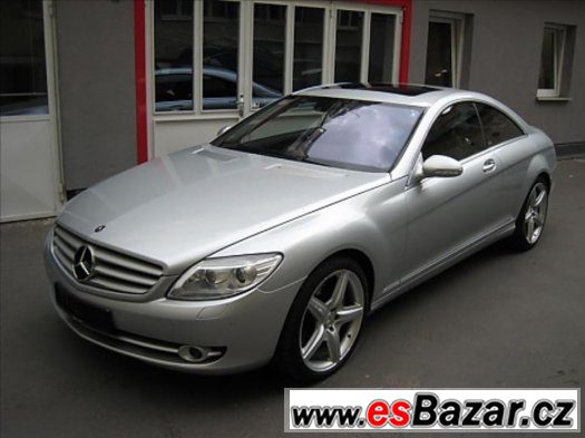 Mercedes Benz CL500 - rok 7/2008 - servis v MB