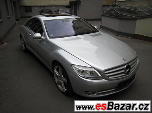 Mercedes Benz CL500 - rok 7/2008 - servis v MB