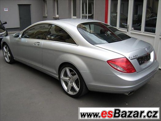 Mercedes Benz CL500 - rok 7/2008 - servis v MB