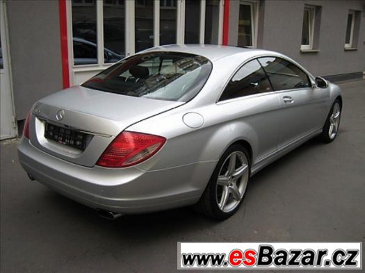 Mercedes Benz CL500 - rok 7/2008 - servis v MB