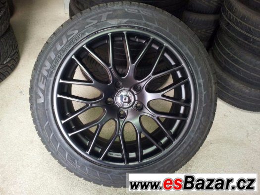 Černý mat kola-Hankook na elektronech,275/45R20,5x130