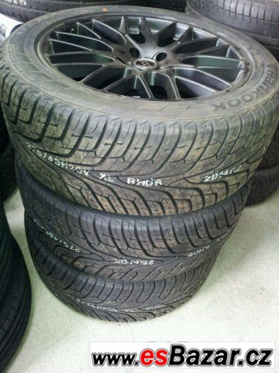 Černý mat kola-Hankook na elektronech,275/45R20,5x130