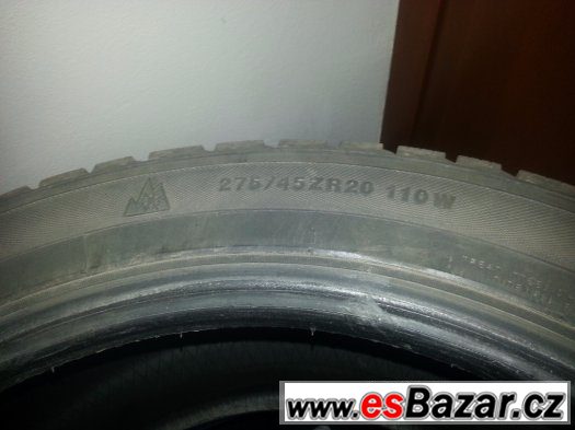 Černý mat kola-Hankook na elektronech,275/45R20,5x130