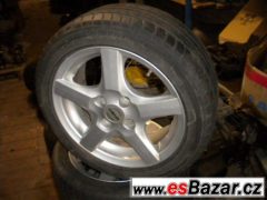 alu 4x100 15"  pneu 195/50/15,golf,felicia,astra,vento..