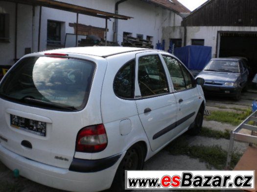 renault megane scenic 1.9dti 72kw, nahradni dily