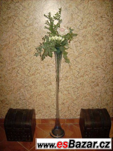 Skleněná váza :