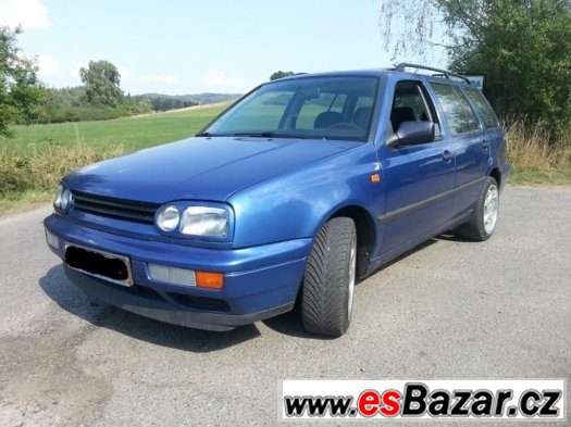 Volkswagen Golf 3 variant, obsah 1.8i + pohon LPG