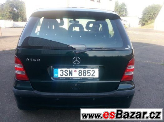 Mercedes-Benz A140i rok výroby 9/2002 po 1. majiteli