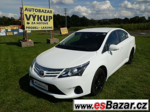 Toyota Avensis 1.6i, ČR, 1 majitel, servisní kniha, r.v.2012