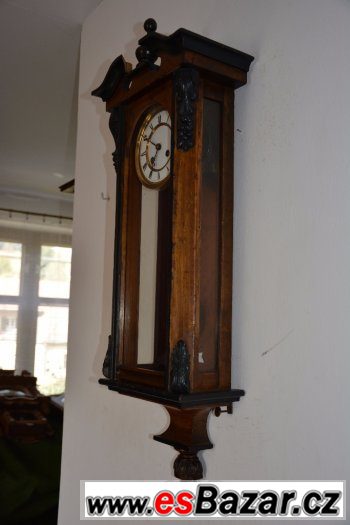 Starožitné hodiny Gustav Becker, rok 1883