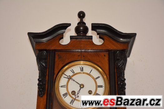 Starožitné hodiny Gustav Becker, rok 1883