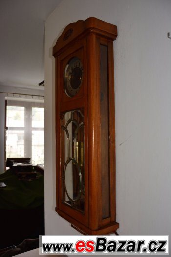 Starožitné 2-závažové hodiny Gustav Becker r1921