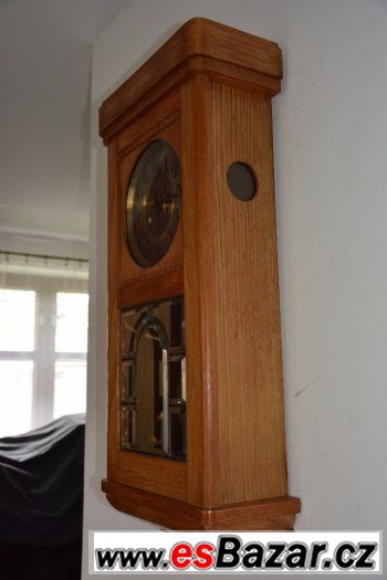 Starožitné skříňové hodiny Gustav Becker, rok 1920-Světlé