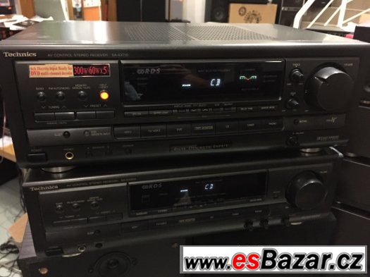 Receiver Technics SA-AX710, Dálkové Ovládání