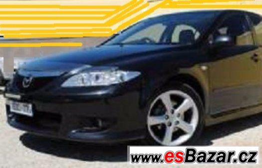 MAZDA 6 KOMBI 2,0 DIESEL ALU KLIMA SPOTREBA 7;1-7,9L/100KM N