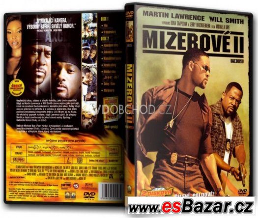 Prodám úplně nové DVD Mizerové II - 2 disková verze