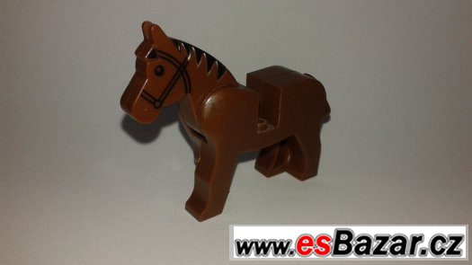 LEGO kůň, hnědý