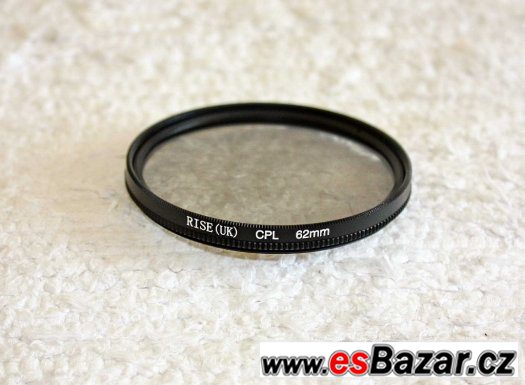 CPL filtr 62 mm.