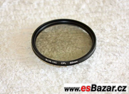 CPL filtr 62 mm.