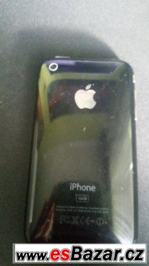 Prodám iPhone 3G (FUNKČNÍ ale POUŽÍVANÝ) PLATÍ DO SMAZÁNÍ