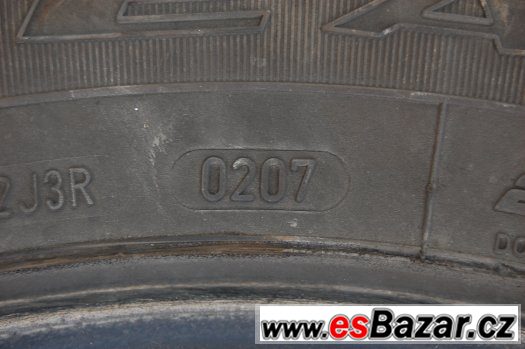 215/55ZR16 GOOD YEAR F1, 2ks, vzorek 5mm, záruka 215/55ZR16 GOOD YEAR F1, 2ks, vzorek 5mm, záruka