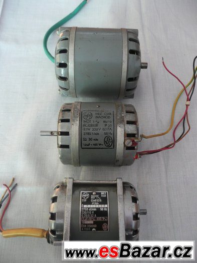 Elektromotůrky 220V