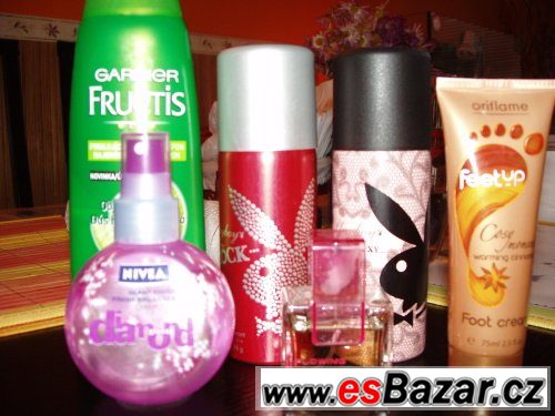 MIX KOSMETIKY - PUMA, PLAYBOY, NIVEA, AVON