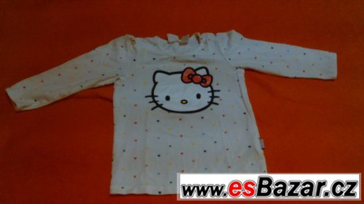 TRIČKO S DLOUHÝM RUKÁVEM HELLO KITTY Vel.86