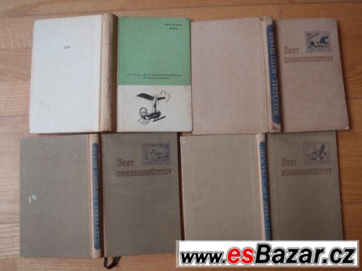 4x Verne, il. Burian, slovenské 4x Verne, il. Burian, slovenské
