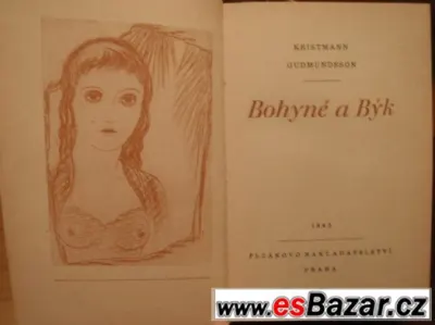 Kristman Gudmundsson - Bohyně a býk,1943, il.TOYEN