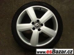 Prodám alu 18" original Audi s pneu
