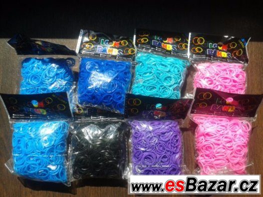 Gumičky Loom Bands gumičkování 600ks/kusů