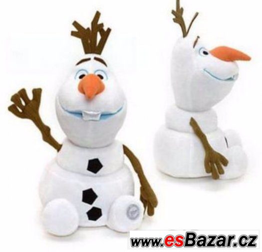 Plyšák sněhulák Olaf/Frozen/Ledové království -