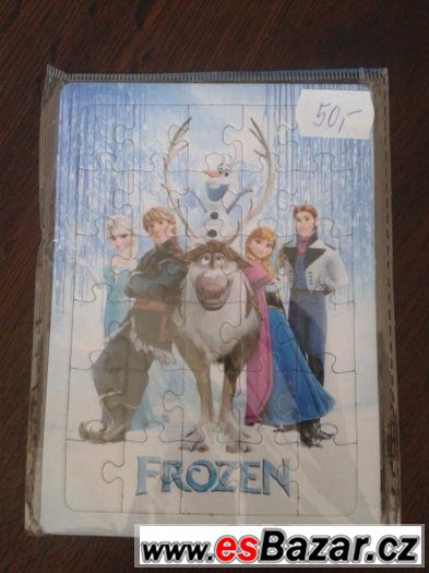 Puzzle frozen ledové království