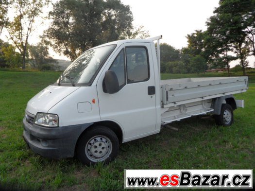 Fiat Ducato 2.0 JTD valník-dlouhýTOP STAV