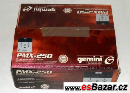 Nový mixážní pult Gemini PMX-250.