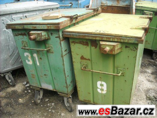 Plechové kontejnery – bádie Plechové kontejnery – bádie