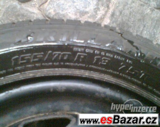 Barum Brilantis 155/70R13 75T-prodám pouze jednu pneu,