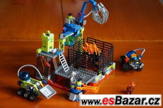 Lego power miners, pevnost Lavatraz a auto Ohnivý bouřlivák