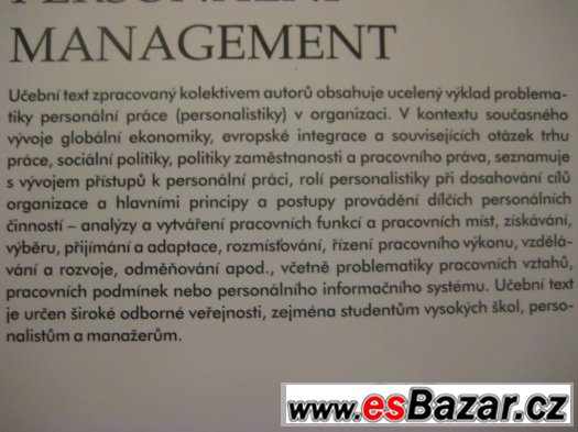 Personální management, VŠEM, 372 stran