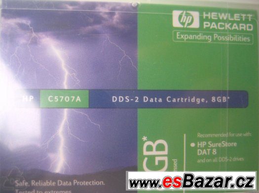 Datová páska 4mm, DDS-2 4/8GB, C5707A, HP