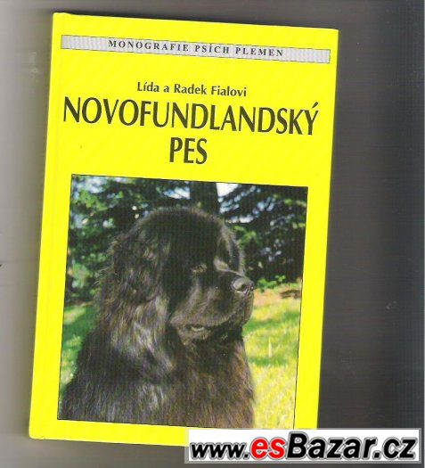 Kniha Novofundlandský pes            cena 65 kč