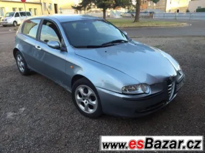 Alfa 147 1.6 2001 plne pojizdna 140 tis najeto